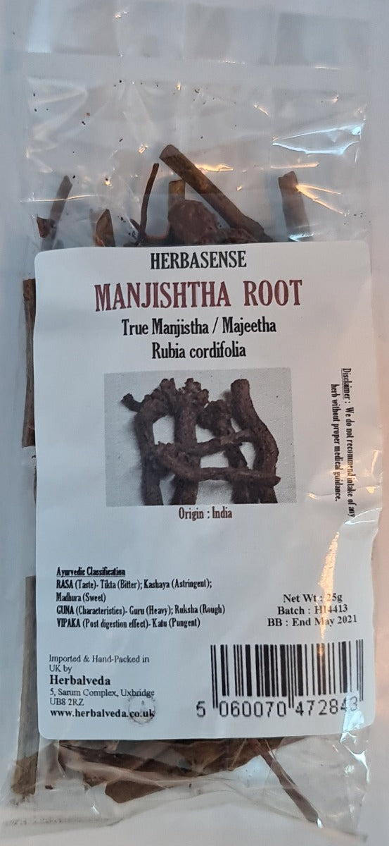 Herbasense Manjishtha Root 25g