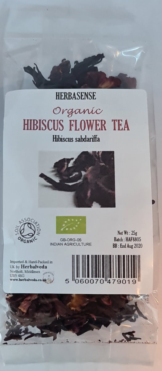 Herbasense Organic Hibicus Flower Tea 25g