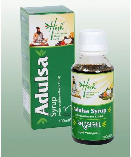 Hesh Adulsa Syrup with (Jesthimadhu & Tulsi) 100ml