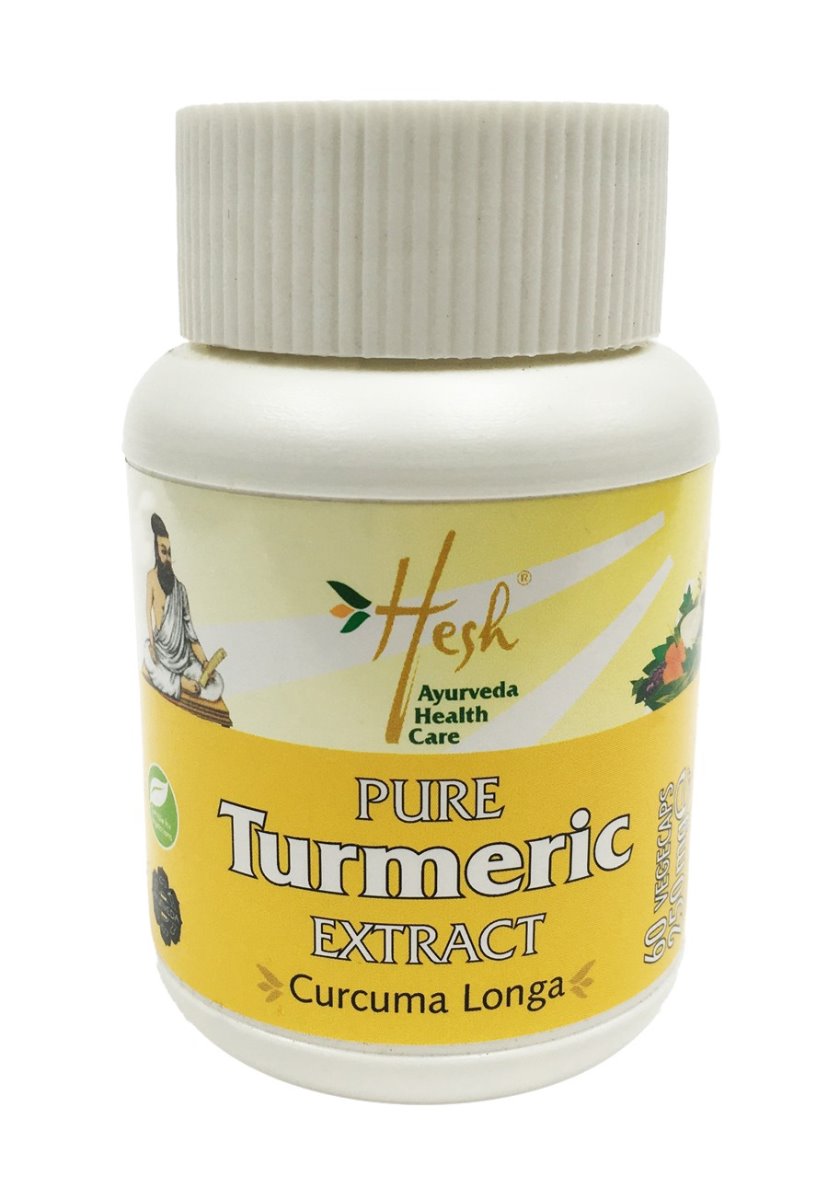 Hesh Turmeric Extract 60 Vegecaps (250mge)