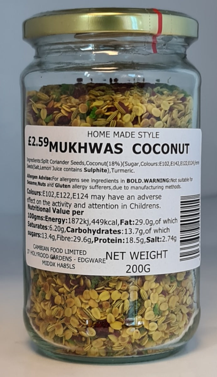 Cambian Mukhwas Coconut 200g