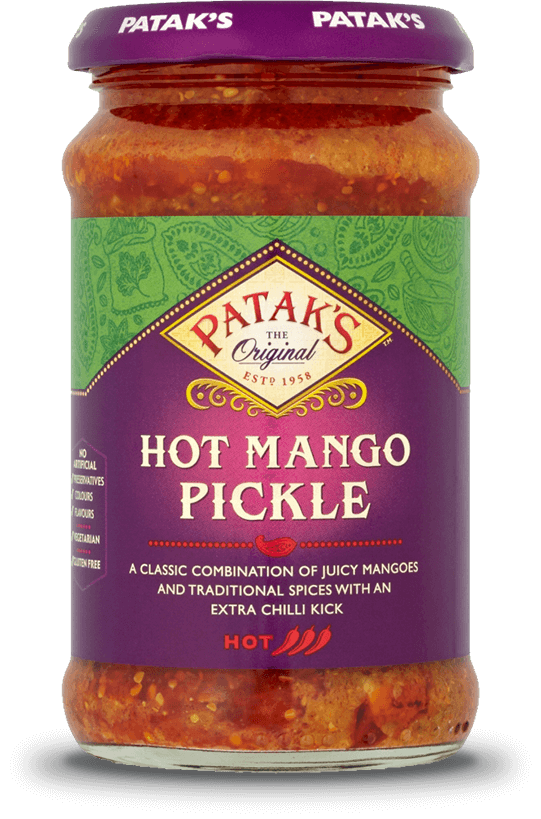 Patak's Hot Mango Pickle 283g