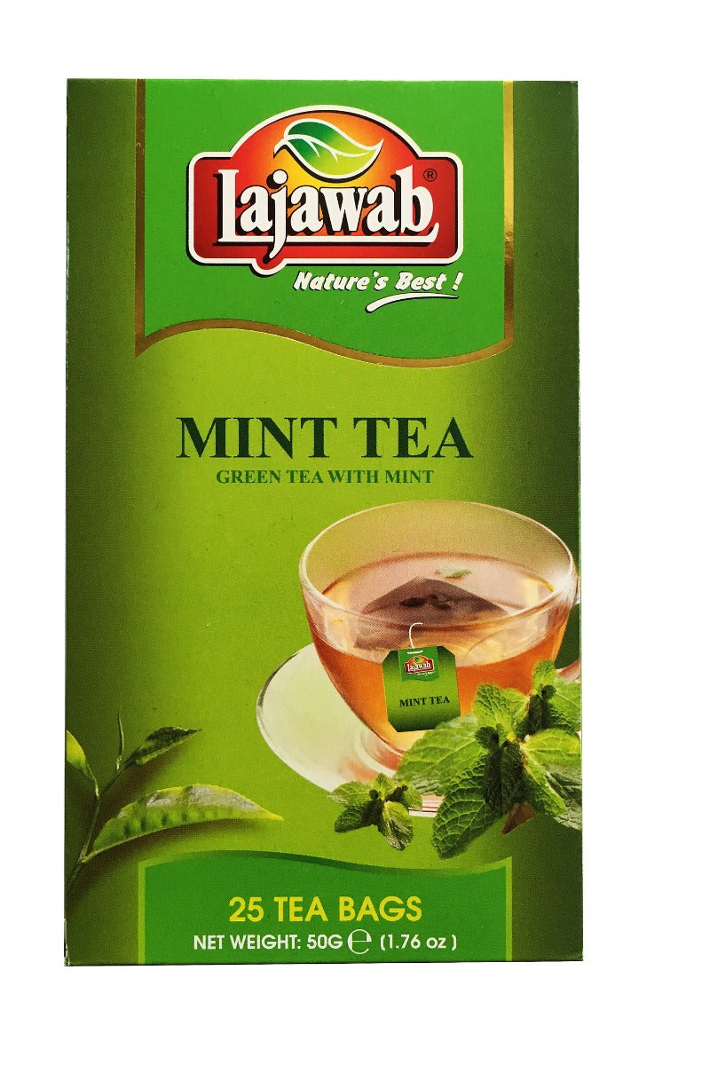 Lajawab Mint Tea 25 Tea Bags 50g