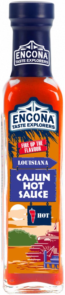 Encona Louisiana Cajun Hot Sauce 142ml