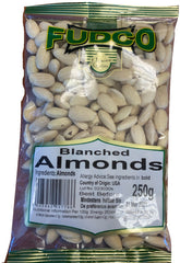 Fudco Blanched Almonds 250g