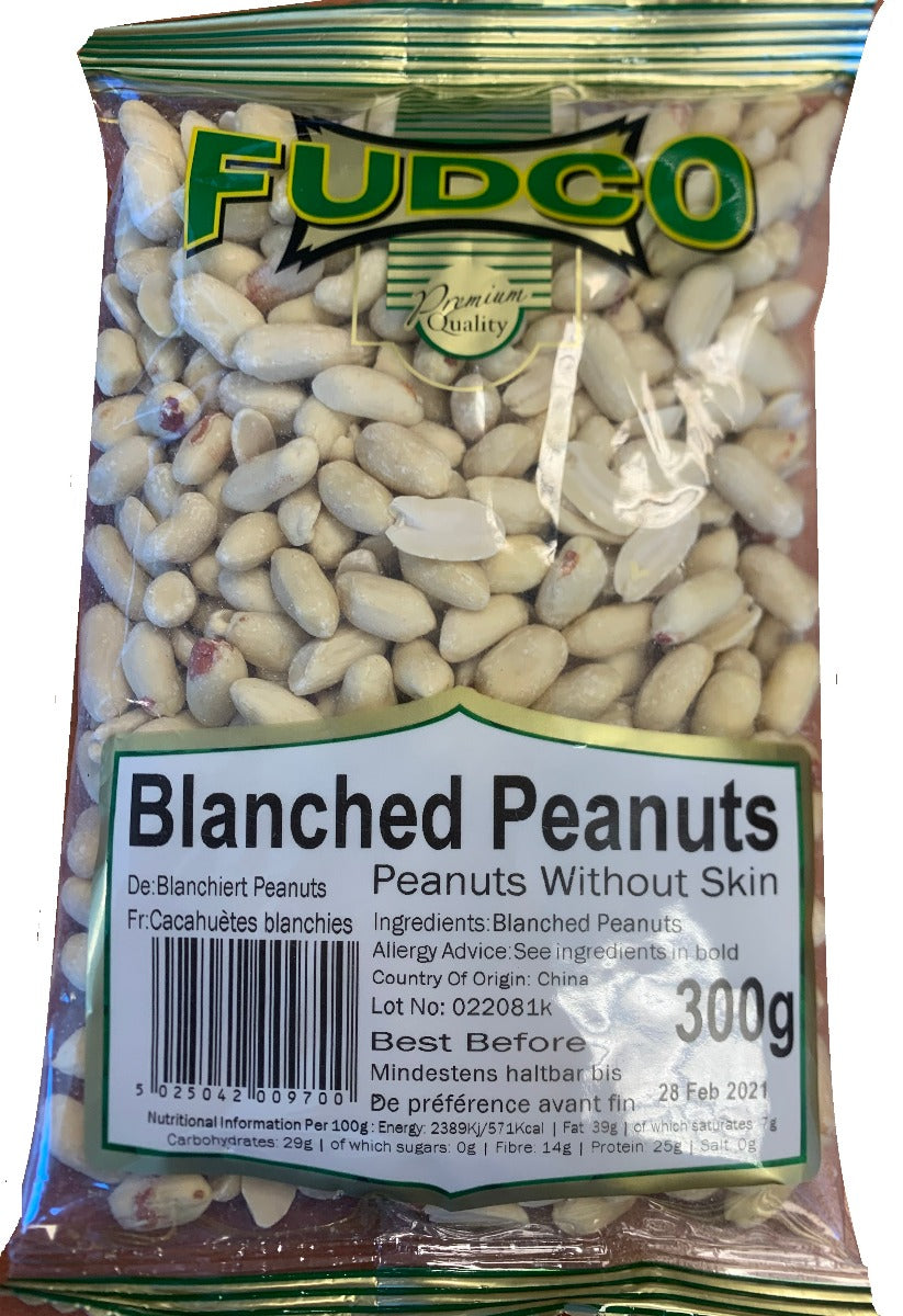 Fudco Blanched Peanuts 300g