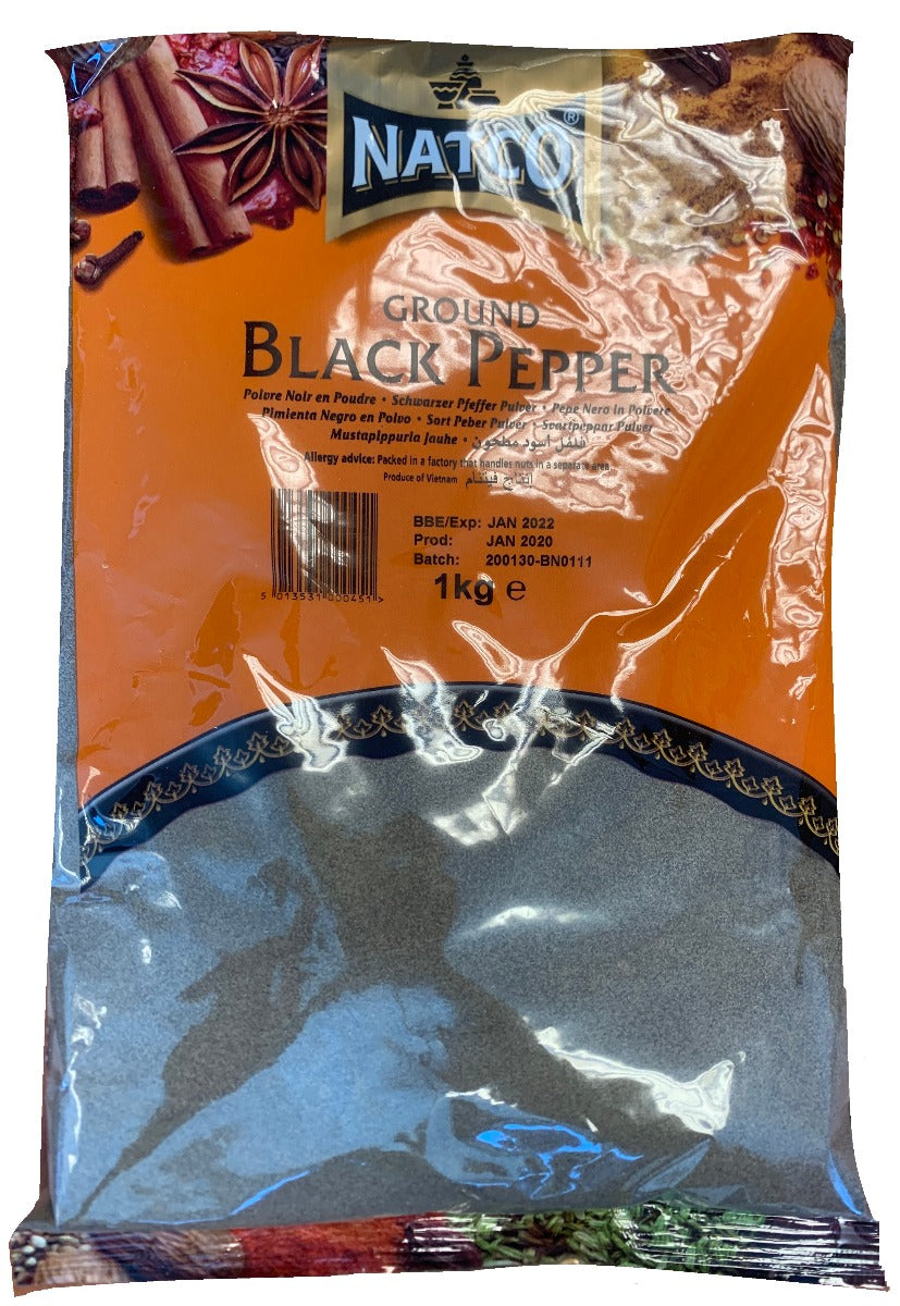 Natco Ground Black Pepper 1kg