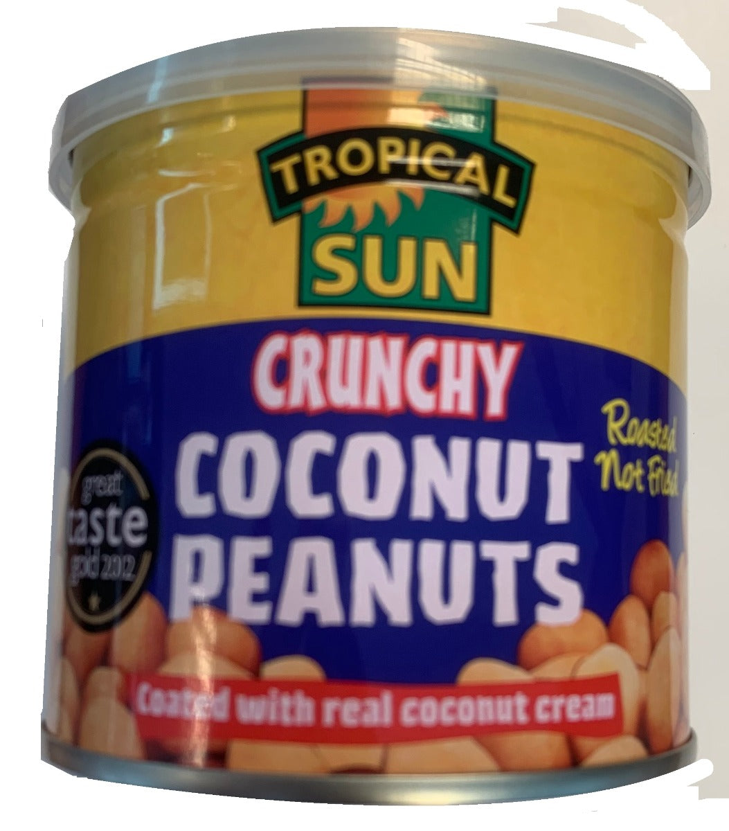 Tropical Sun Crunchy Coconut Peanuts 165g