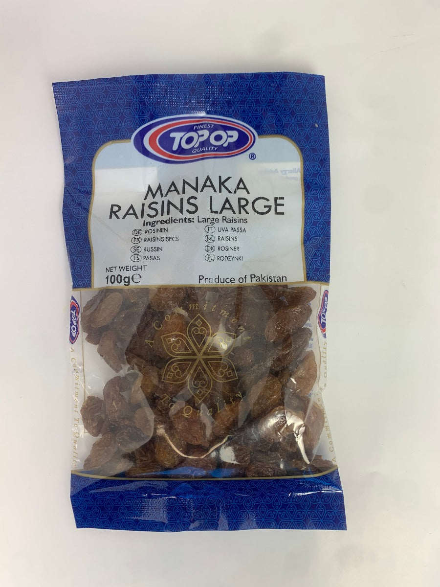 Topop Manaka Raisins Large 100g