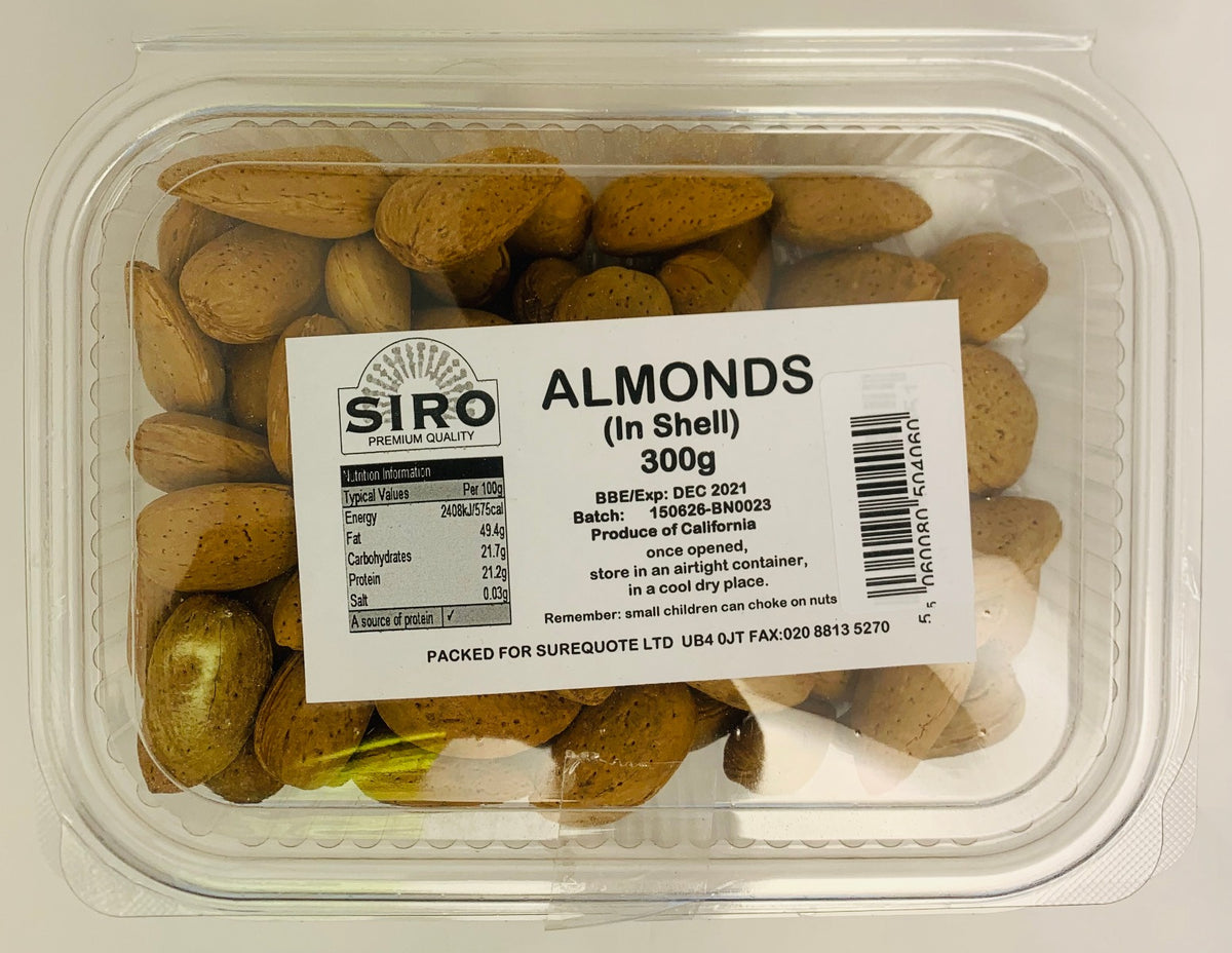 Siro Almonds (In Shell) 300g