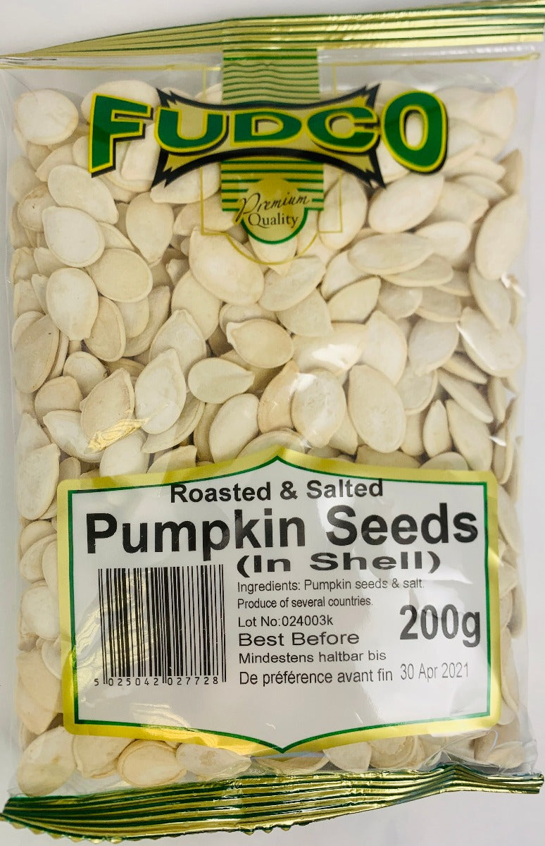 Fudco Roasted & Salted Pumpkin Seeds (In Shell) 200g