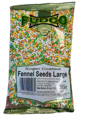 Fudco Sugar Coated Fennel Seeds Large 375g