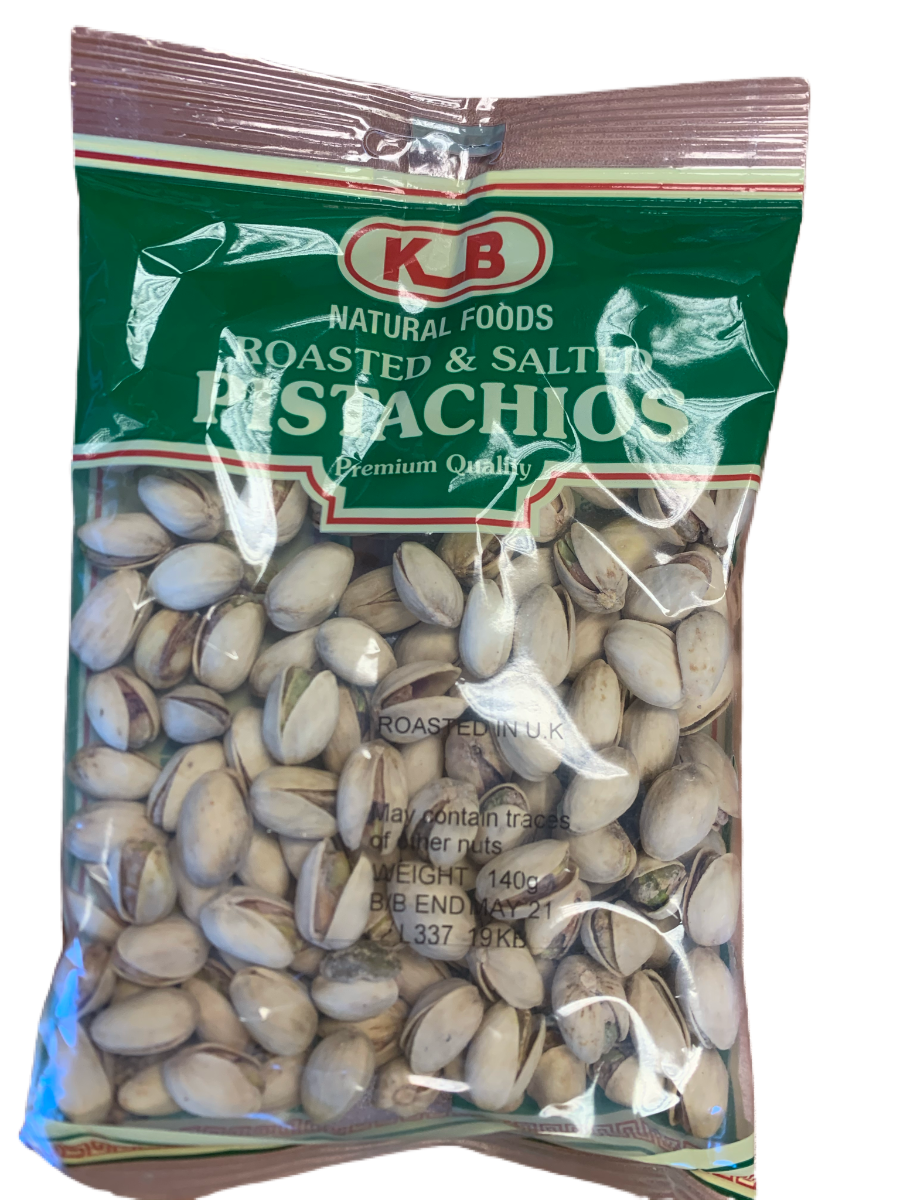 KB Roasted & Salted Pistachios 140g