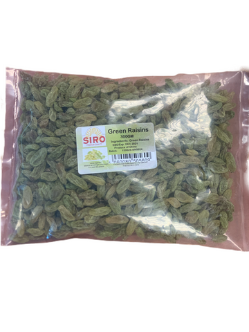 Siro Green Raisins 300g