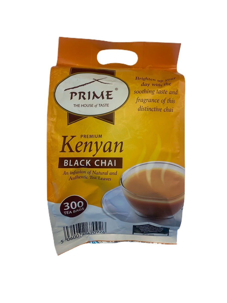 Prime Premium Kenyan Black Chai 300 Tea Bags 900g