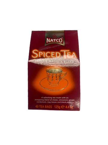 Natco Spiced Tea 40 Teabags 125g