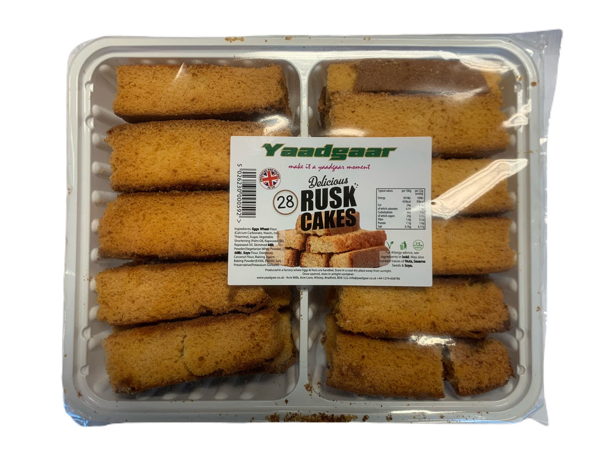 Yaadgaar Rusk Cakes 28pcs