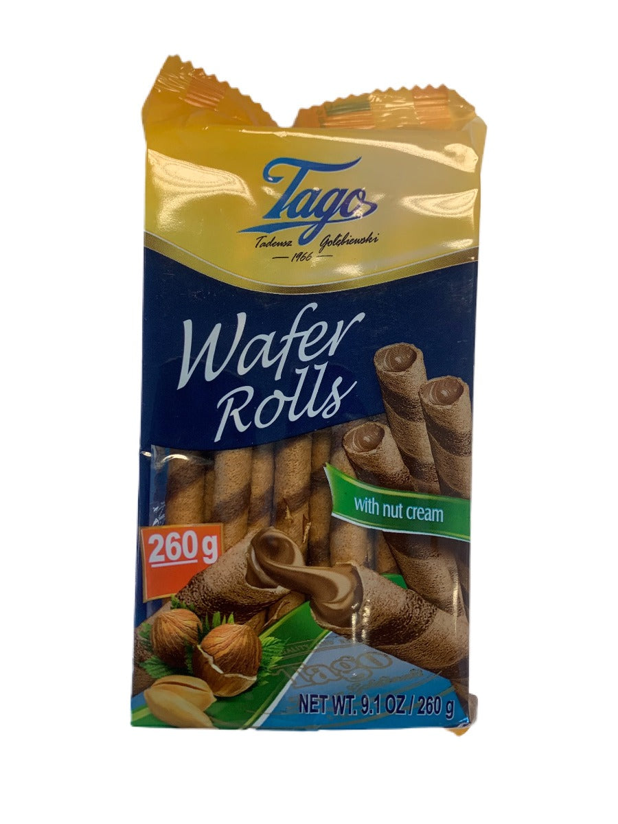 Tago Wafer Rolls With Nut Cream 150g