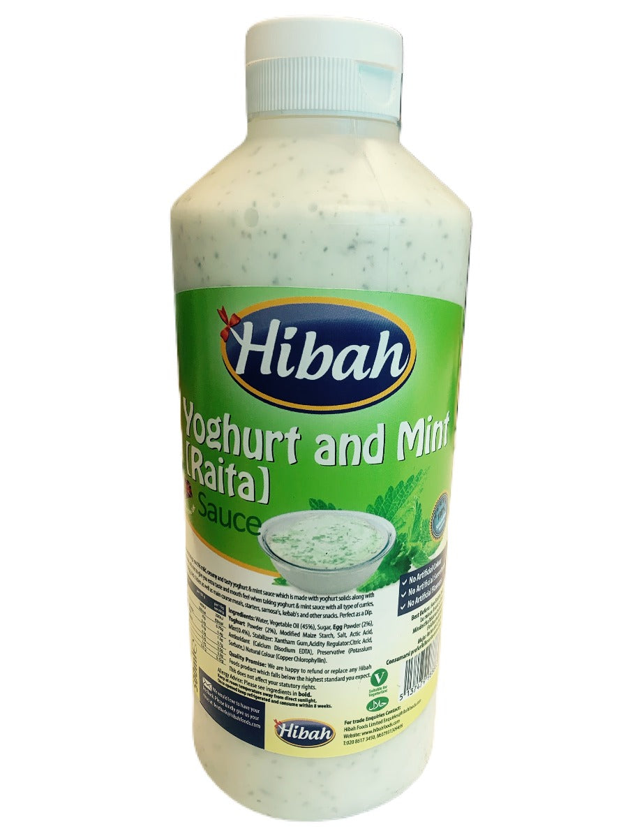 Hibah Yoghurt & Mint (Raita) Sauce 500ml