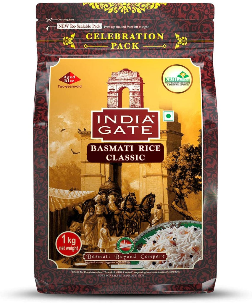 India Gate Basmati Rice (Classic) 5kg – Sira Cash & Carry