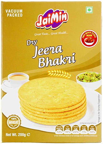Jaimin Dry Jeera Bhakri 200g