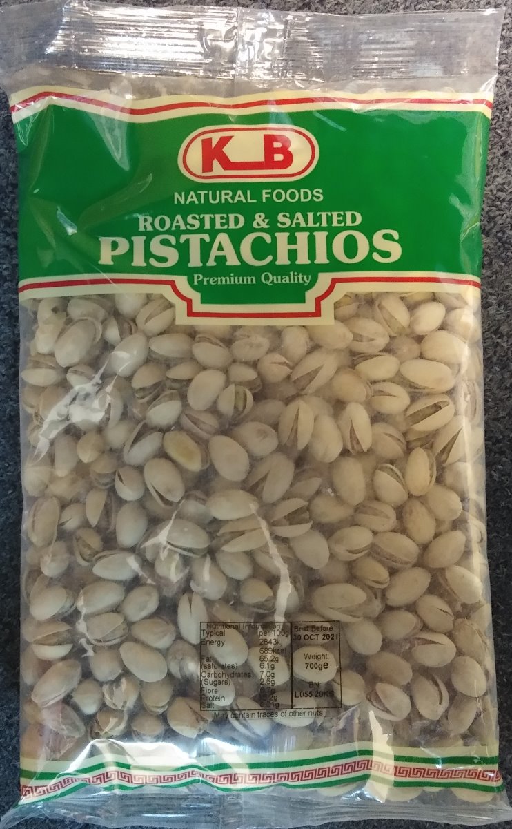KB Pistachios Nuts (Roasted & Salted) 700g