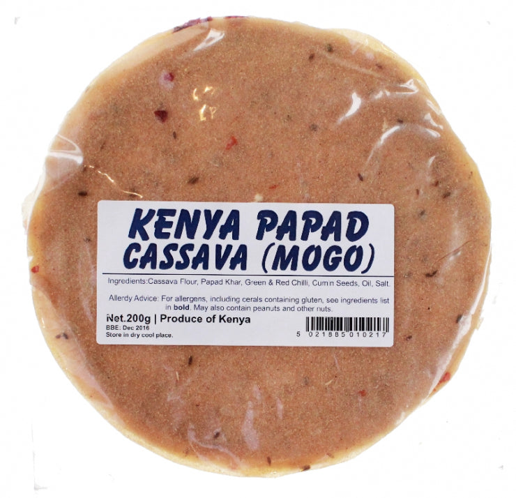 Kenya Papad Cassava (Mogo) 175g
