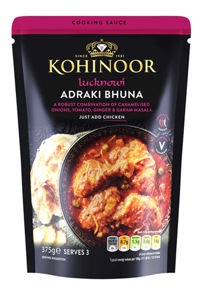 Kohinoor Lucknowi Adraki Bhuna 375g