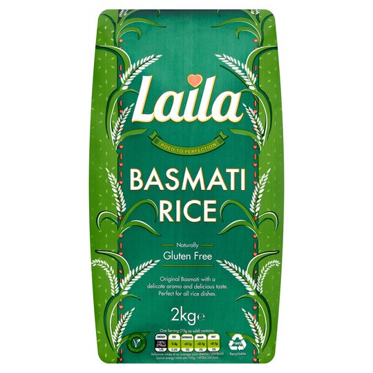 Laila Basmati Rice (Gluten Free) 2kg