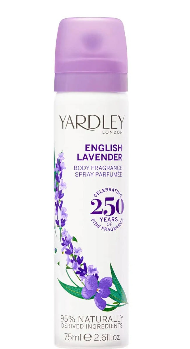 Yardley English Lavender Body Fragrance Spray 75ML