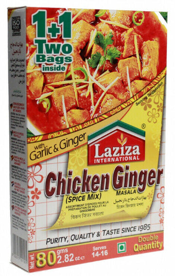 Laziza Chicken Ginger Masala 80g