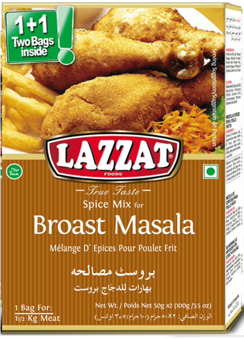 Lazzat Broast Masala 150g