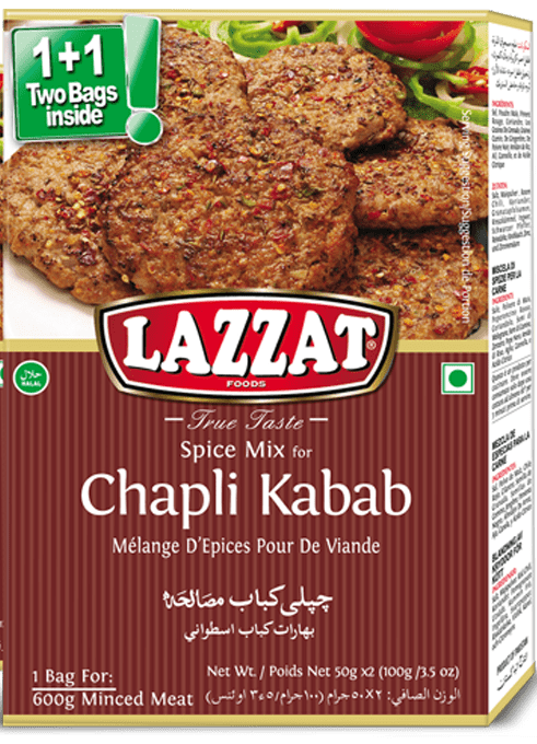Lazzat Chapli Kabab Masala 100g