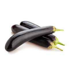 Fresh Aubergine (Eggplant) Long 100g