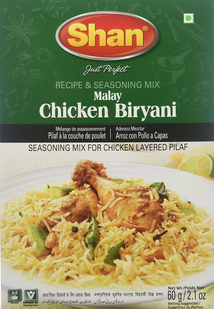 Shan Malay Chicken Biryani 60g