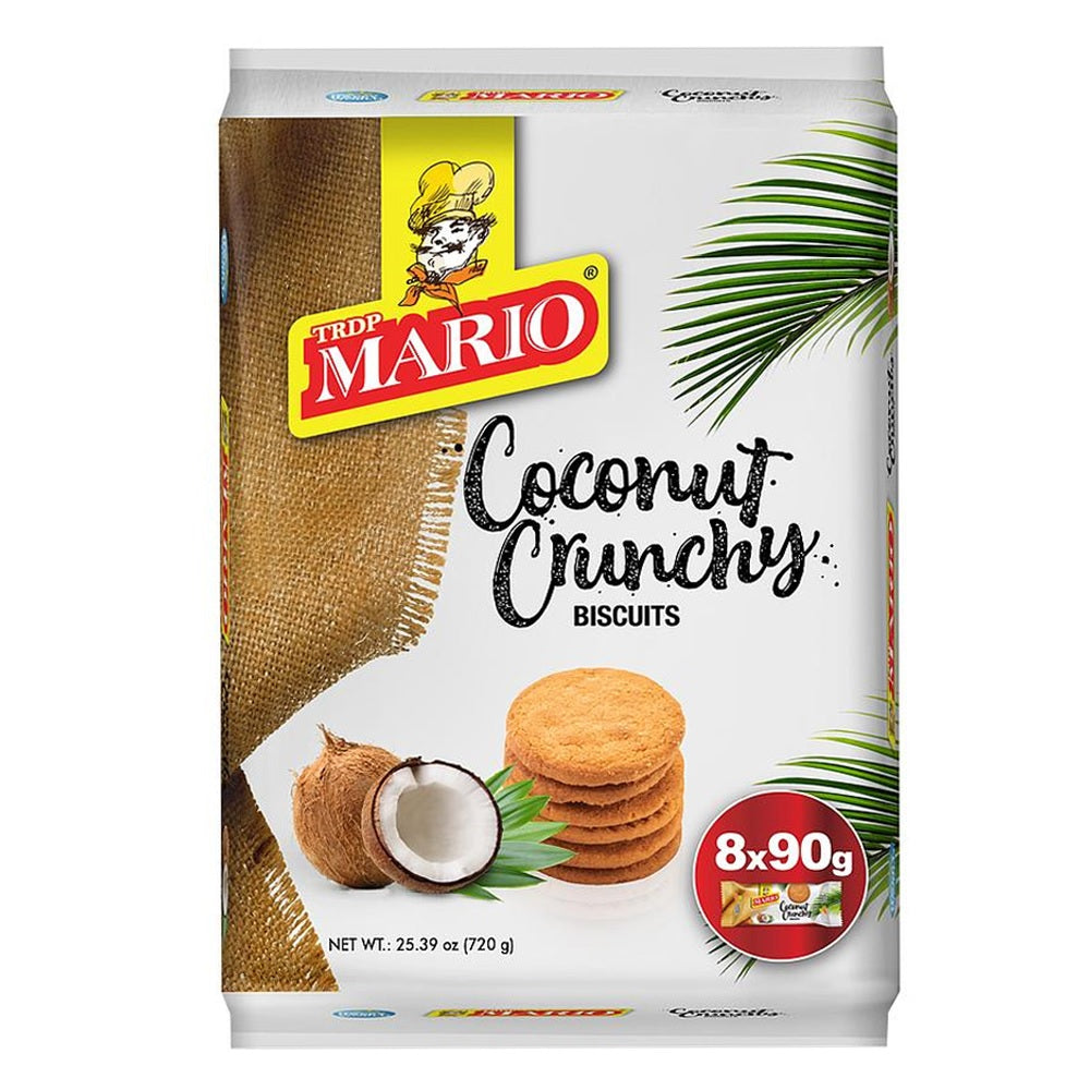 TRDP Mario Coconut Crunchy Biscuits (8x90g) 720g