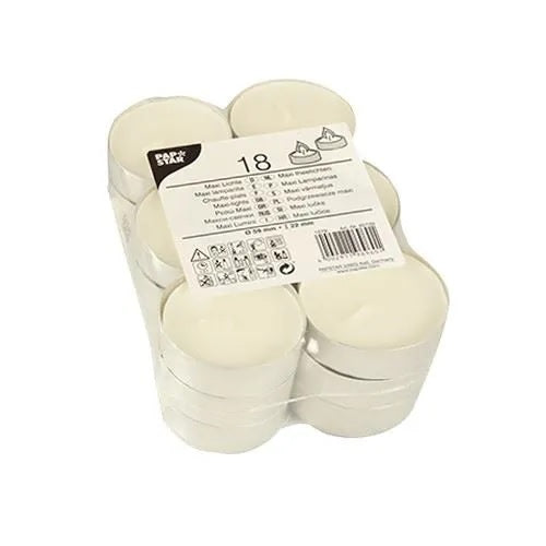 PAPSTAR 18 White Maxi Lights (8 hour burn)