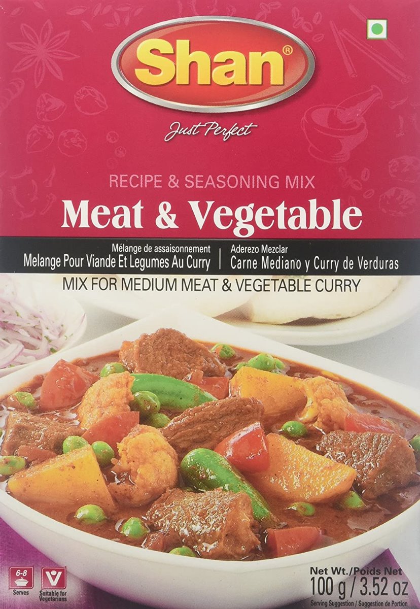 Shan Meat & Vegetable 100g