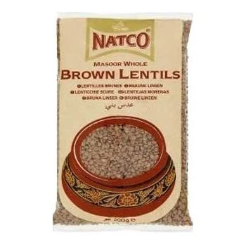 Natco Brown Lentil 500g