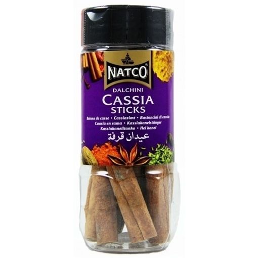 Natco Cinnamon (Dalchini) Sticks (Jar) 50g