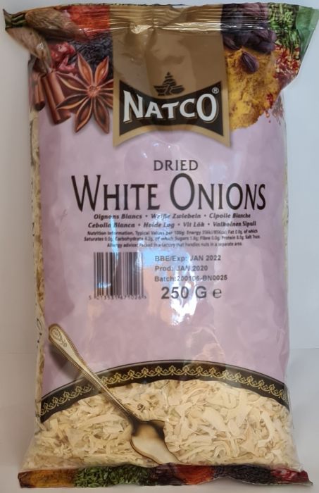 Natco Dry Onion (White) 250g