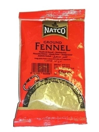 Natco Ground Fennel 100g