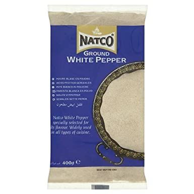 Natco Ground White Pepper 400g