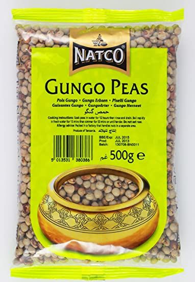 Natco Gungo Peas 500g