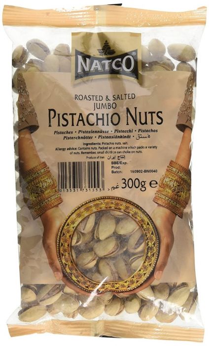 Natco Jumbo Pistachio Nuts (Roasted & Salted ) 300g