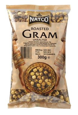 Natco Roasted Gram Unsalted 300g
