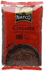 Natco Whole Bird Eye Chillies 400g