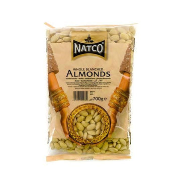 Natco Whole blanched Almonds 700g