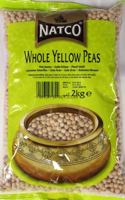 Natco Whole Green Peas 2Kg