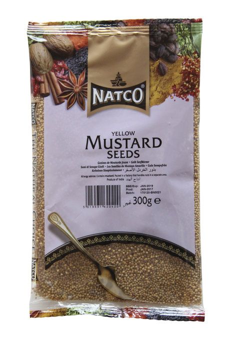 Natco Mustard Seeds (Yellow) 300g